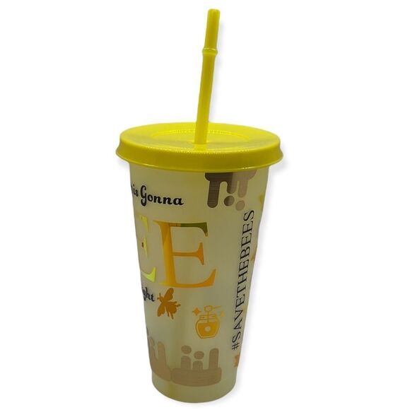 NWT Wool + Pepper Co. Bee Alright Color Changing Cold Cup - Picture 2 of 9